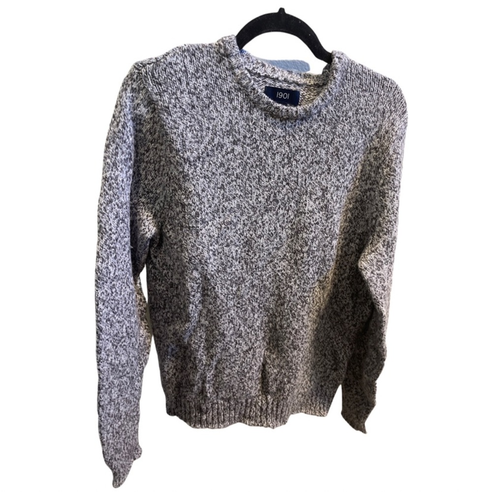 Large Wool Crewneck Sweater